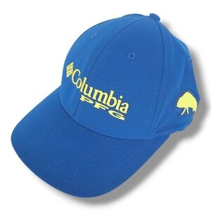 Ball Hat Cap - Columbia PFG Performance Fishing Gear - Blue L/XL FlexFit